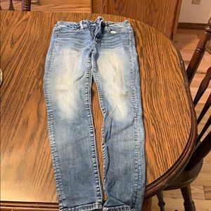 American eagle high rise jeggings size four